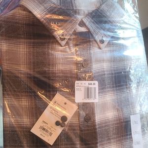 Mens long sleeve flannel shirt